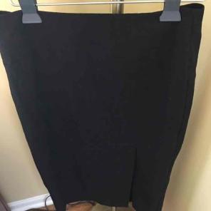 New York and Company black skirt size 6