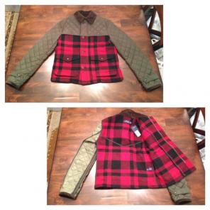 NWT Ralph Lauren Red Buffalo Check Sz 2