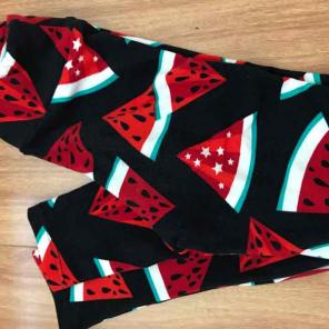S/m EUC LULAROE watermelon leggings