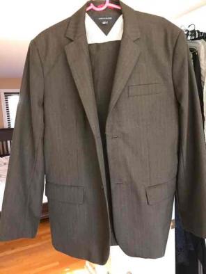 Tommy Hilfiger Suit Large 42 Grey