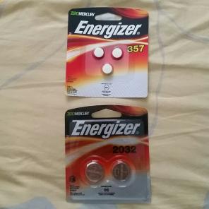 Energizer Batteries (357 & 2032)
