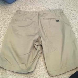 Men khaki weekender Chino shorts