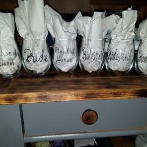 Bridal glasses