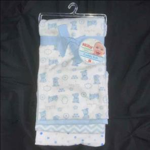 Nuby receiving blankets (4)