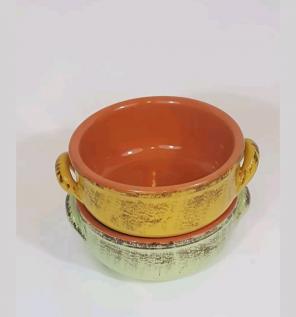 2 DE SILVA En Italie Rustic Soup Bowls