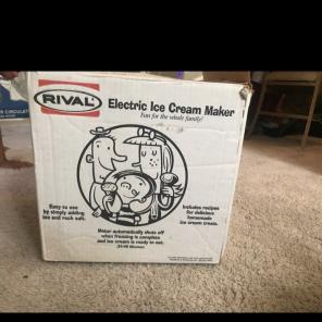 Rival Electric Ice Cream Maker