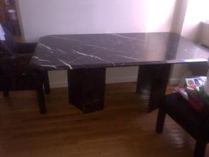 Real Marble Top Table
