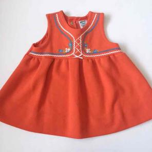 Vintage Embroidered Pinafore