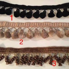 Trim / embroidery / fringe lot #1
