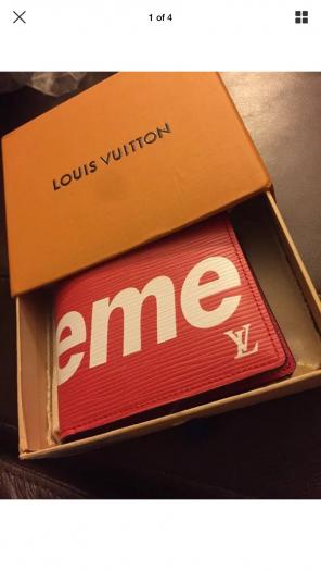 Supreme X LV Wallet Louis Vuitton