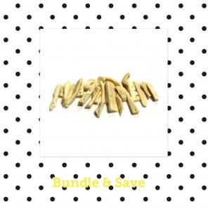 White Coral Freshwater Stick Beads