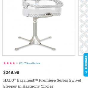Halo Bassinet Bassinest Harmony Circle