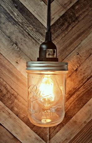 Mason Jar Lamp