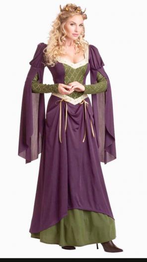 Lady In Waiting Halloween Costume
