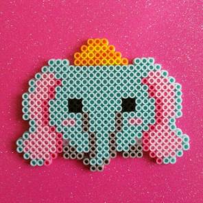 Dumbo 5 inch Tsumtsum perler