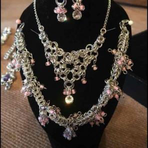Handmade Chainmaile Jewelry Set