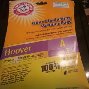 Sweeper bags double pack