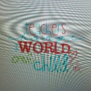 Teacher decal