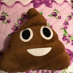 Poop Emoji Pillow