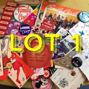 Small Ephemera Lot Misc. 1-2 Lbs Lot #1