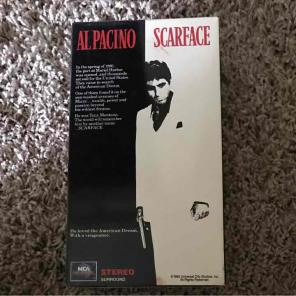 Scarface double VHS tape