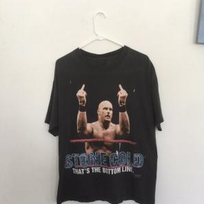 Stone Cold Tee L WWF 1998