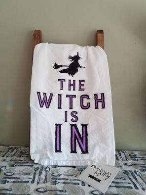 The Witch is In towel