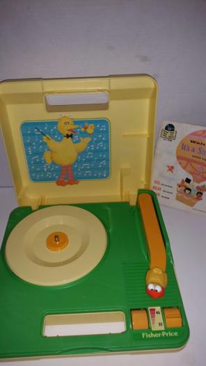 Rare 1983 Sesame Street Record Player