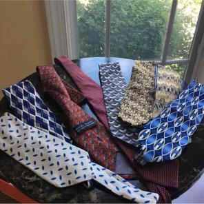 8 high end tie bundle