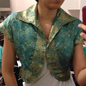 India oriental bolero shrug short jacket