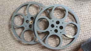 Old Metal movie reels