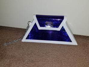 Purple Prismatic Purse