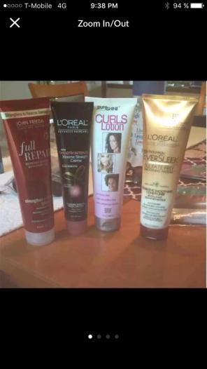 4 Products L'Oréal Shampoo