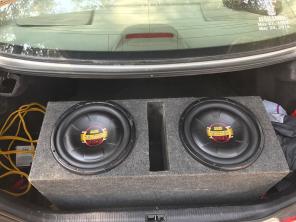 Vented Speaker Box With 2 Boss 12'speaks