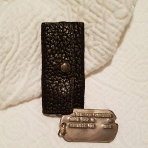 Circa 1940s Key Holder w/tags