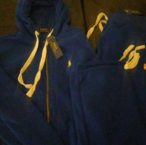 Blue Polo Sweatsuit