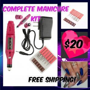 Electric Manicure Pedicure Kit