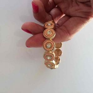 Gold and beautiful bracelet