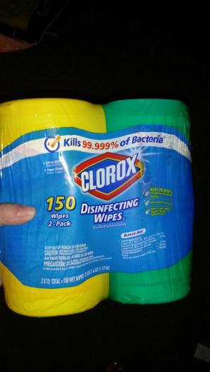 300 Clorox Wipes