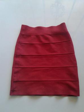 Red skirt