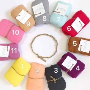 5 Newborn photography wrap sets
