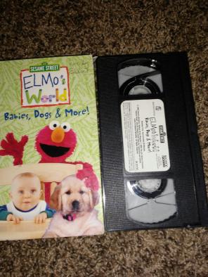 ELMO'S WORLD: Babies, Dogs & More (VHS)