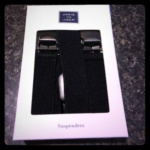 Janie and Jack 2T-3 Suspenders