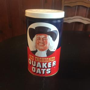 Vintage Quaker Oats Tin