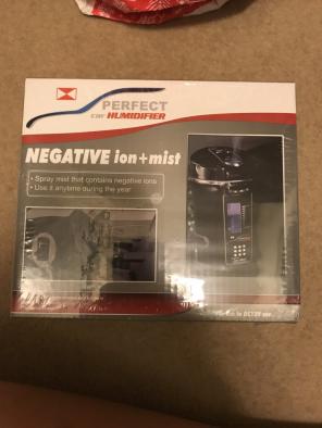Car Humidifier Negative Ion And Mist
