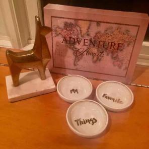 Vintage boho llama copper bundle