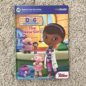 Doc Mcstuffins leap reader book