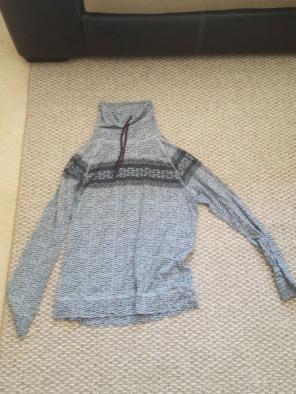 Cool Grey Turtleneck Sweater