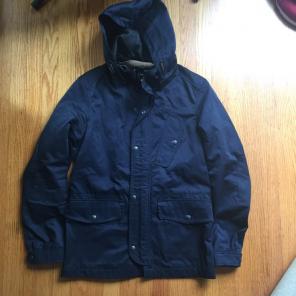 Navy blue Banana Republic Hooded Jacket