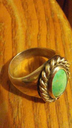 Unisex Turquoise ring